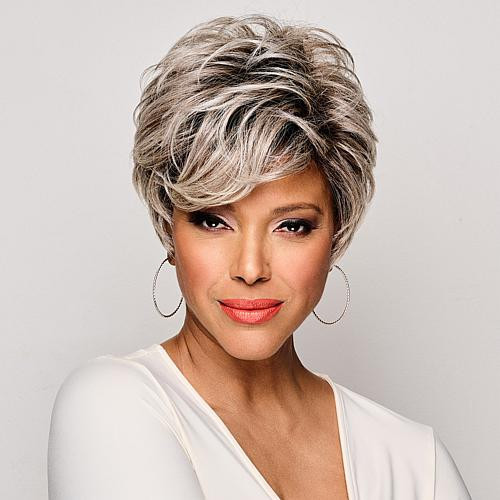 Kim Kimble Simone Layered Short Cut Wig - Red | HSN