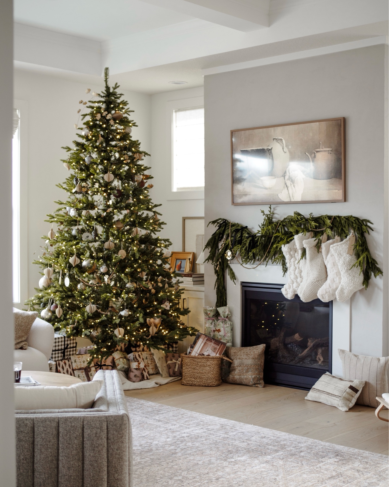 Christmas tree king of Christmas holiday season living room decor inspiration interior design festive

#LTKSeasonal #LTKHome #LTKHoliday