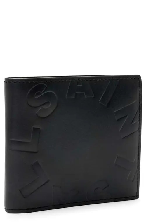 AllSaints Delph Tierra Leather Wallet in Black at Nordstrom | Nordstrom