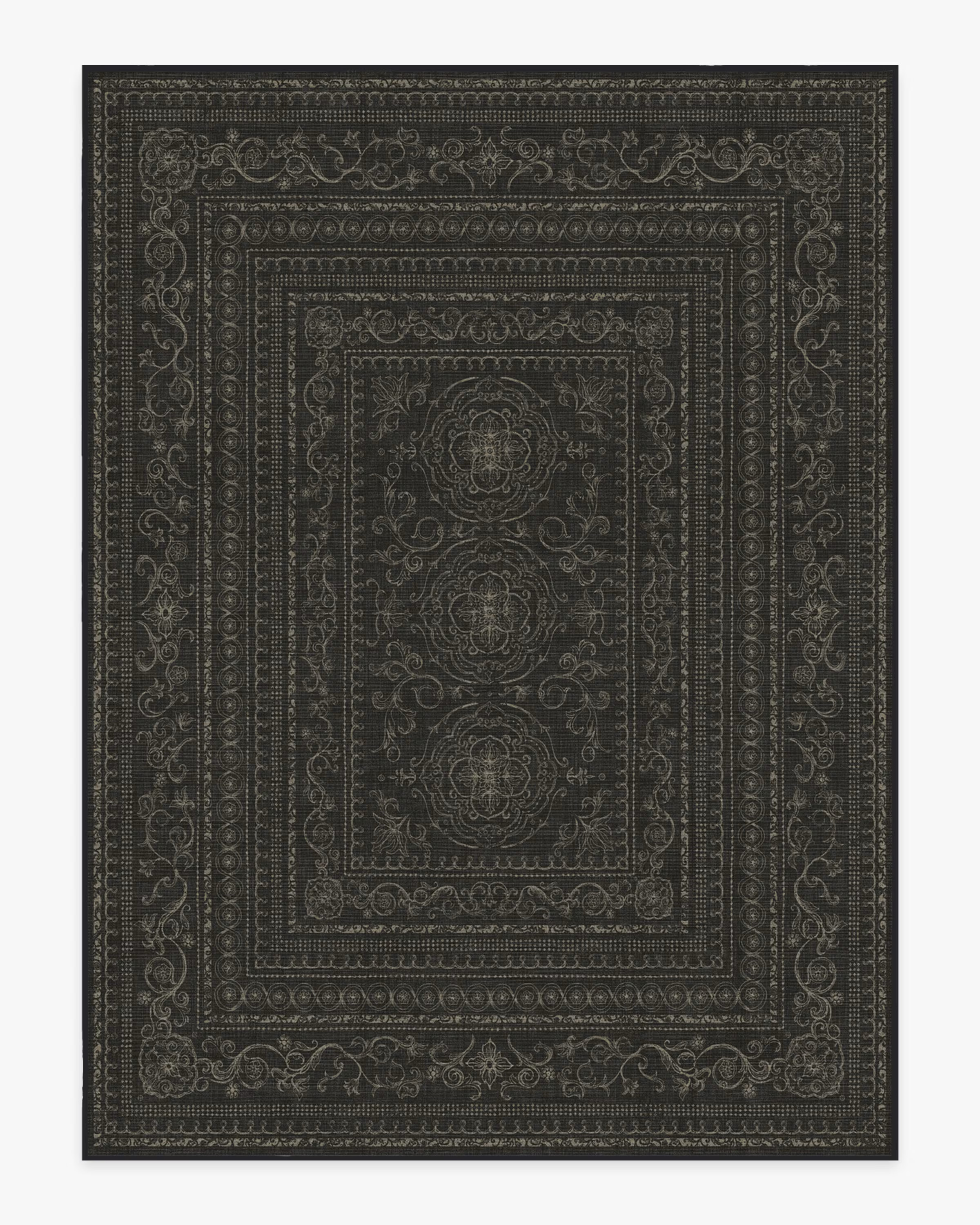 Gisele Soft Black Rug | Ruggable