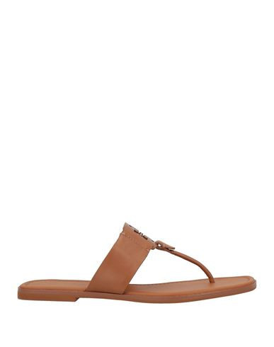 Tory Burch Woman Thong sandal Tan Size 5 Calfskin | YOOX (US)