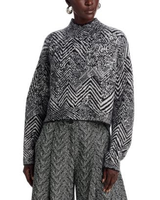 Faclina Mock Neck Sweater | Bloomingdale's (US)