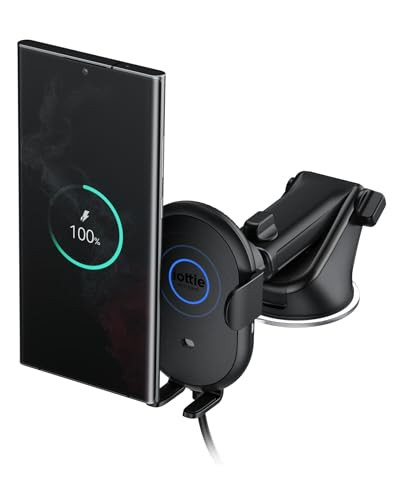 iOttie Auto Sense 2 Dash & Windshield Car Phone Holder with Qi Wireless Charging ? Auto Clamping Phone Mount & Charger for iPhone, Google Pixel, Samsung Galaxy, Huawei, LG (Adapter Not Included) | Amazon (US)