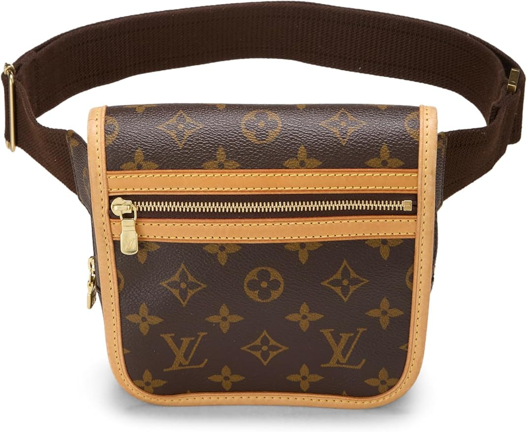 Amazon.com: Louis Vuitton, Pre-loved Monogram Canvas Bosphore Belt Bag, Brown : Amazon Luxury | Amazon (US)