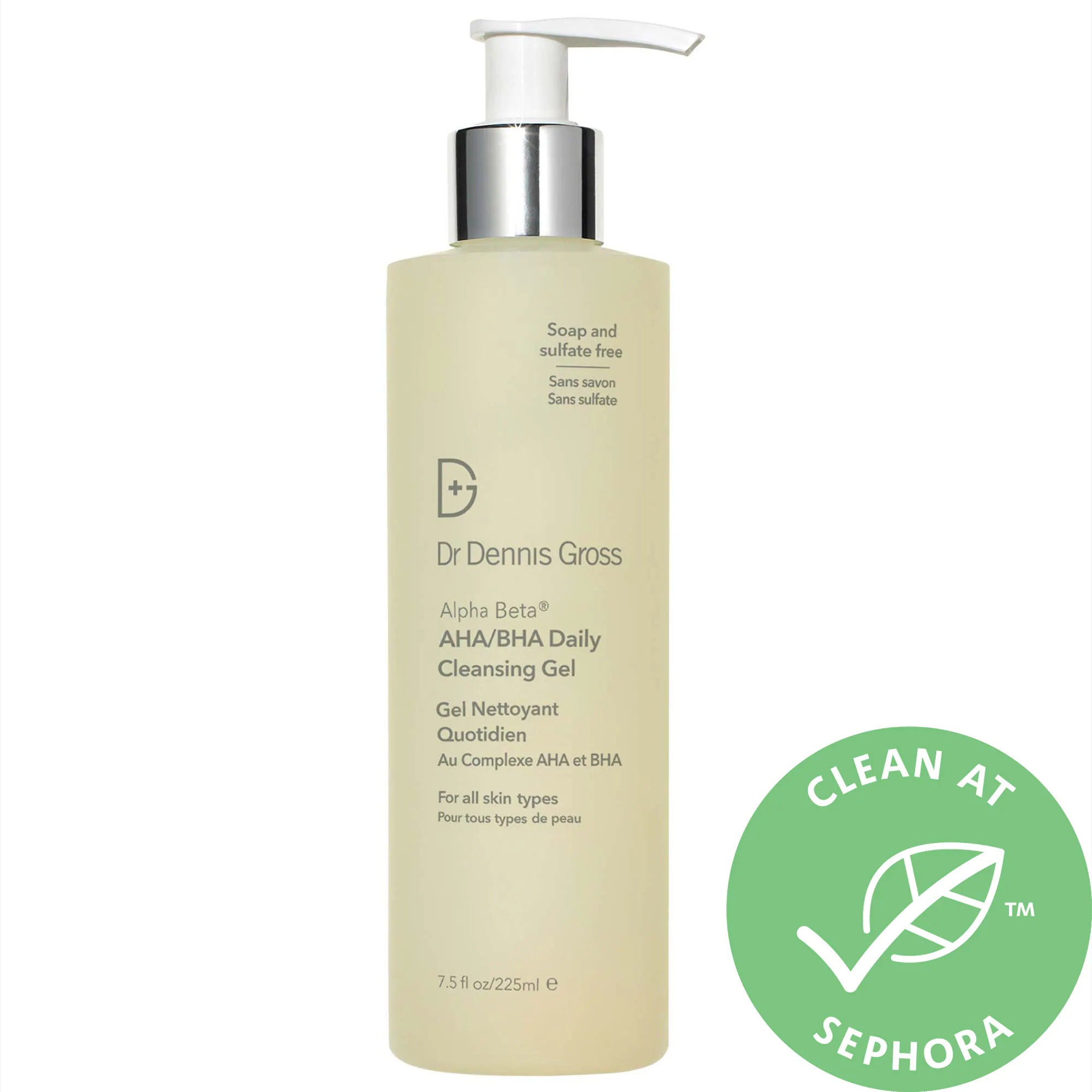 Dr. Dennis Gross Skincare Alpha Beta® AHA/BHA Daily Cleansing Gel 7.5 oz/ 225 mL | Sephora (US)