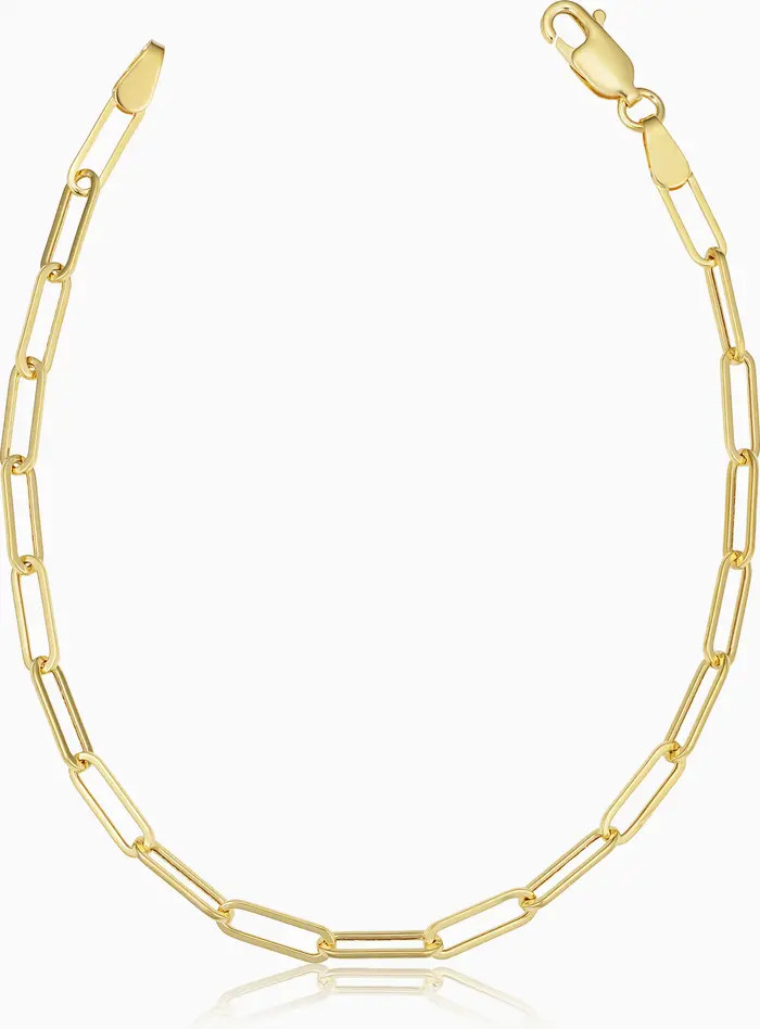 Oradina 14K Gold Venice Link Bracelet | Nordstrom | Nordstrom