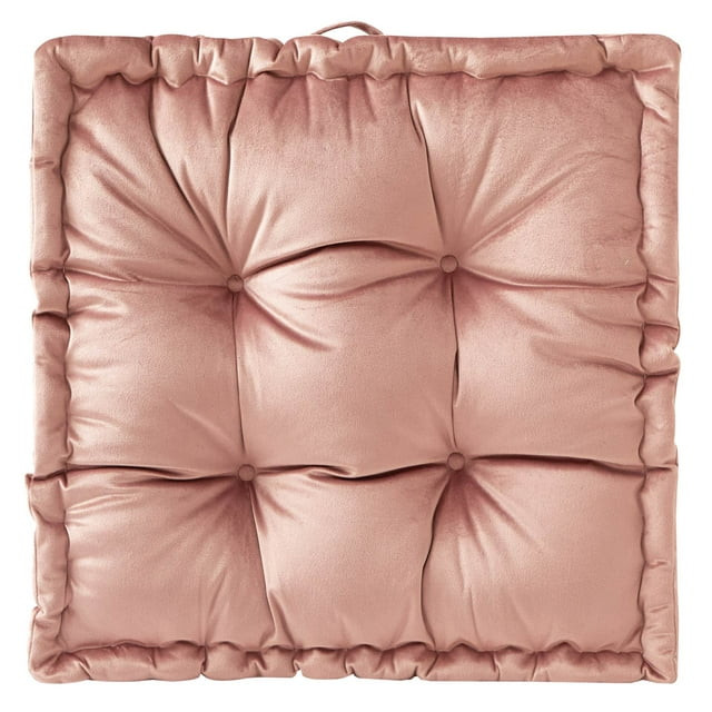 Home Decor Collection Stylehouse 20" x 20" Old Rose Decorative Floor Pillow | Walmart (US)