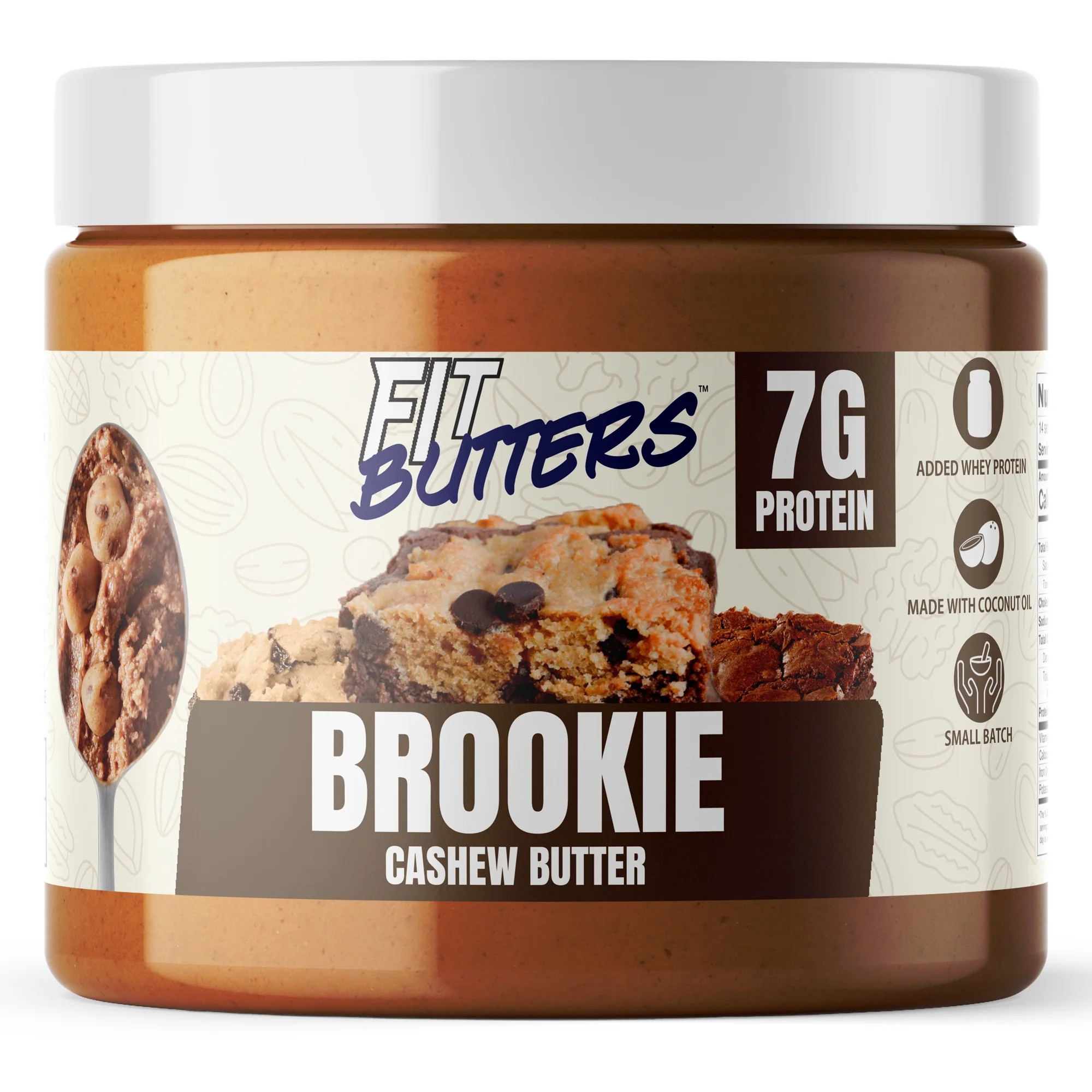 FIt Butters Brookie Cashew Butter - Walmart.com | Walmart (US)