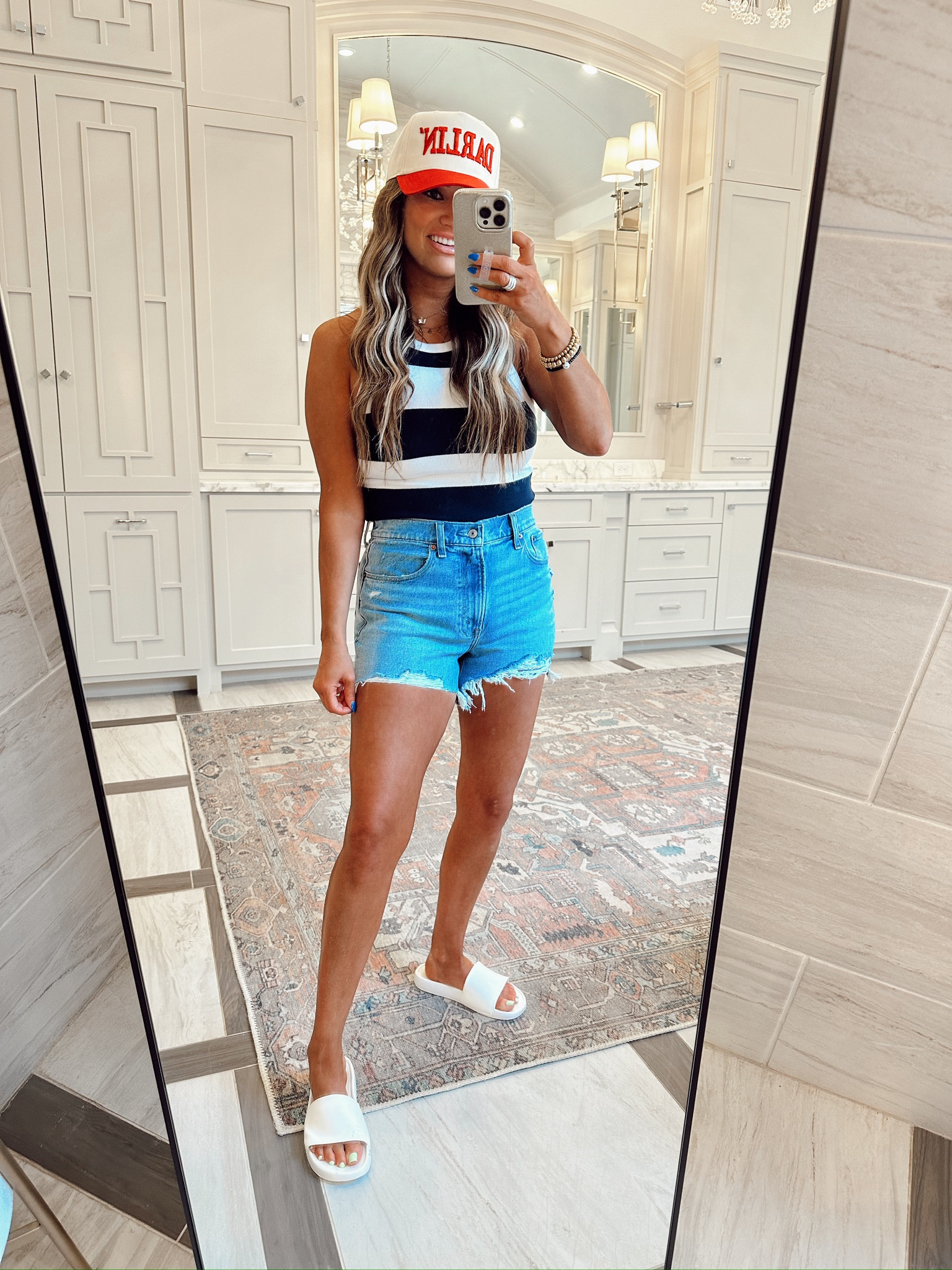 Abercrombie outfit I’m wearing a size medium in the top in a size 28 in the shorts!

#LTKstyletip #LTKSeasonal #LTKfindsunder100