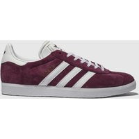 Adidas Gazelle Trainers In Burgundy, Size: 12.5 | Schuh