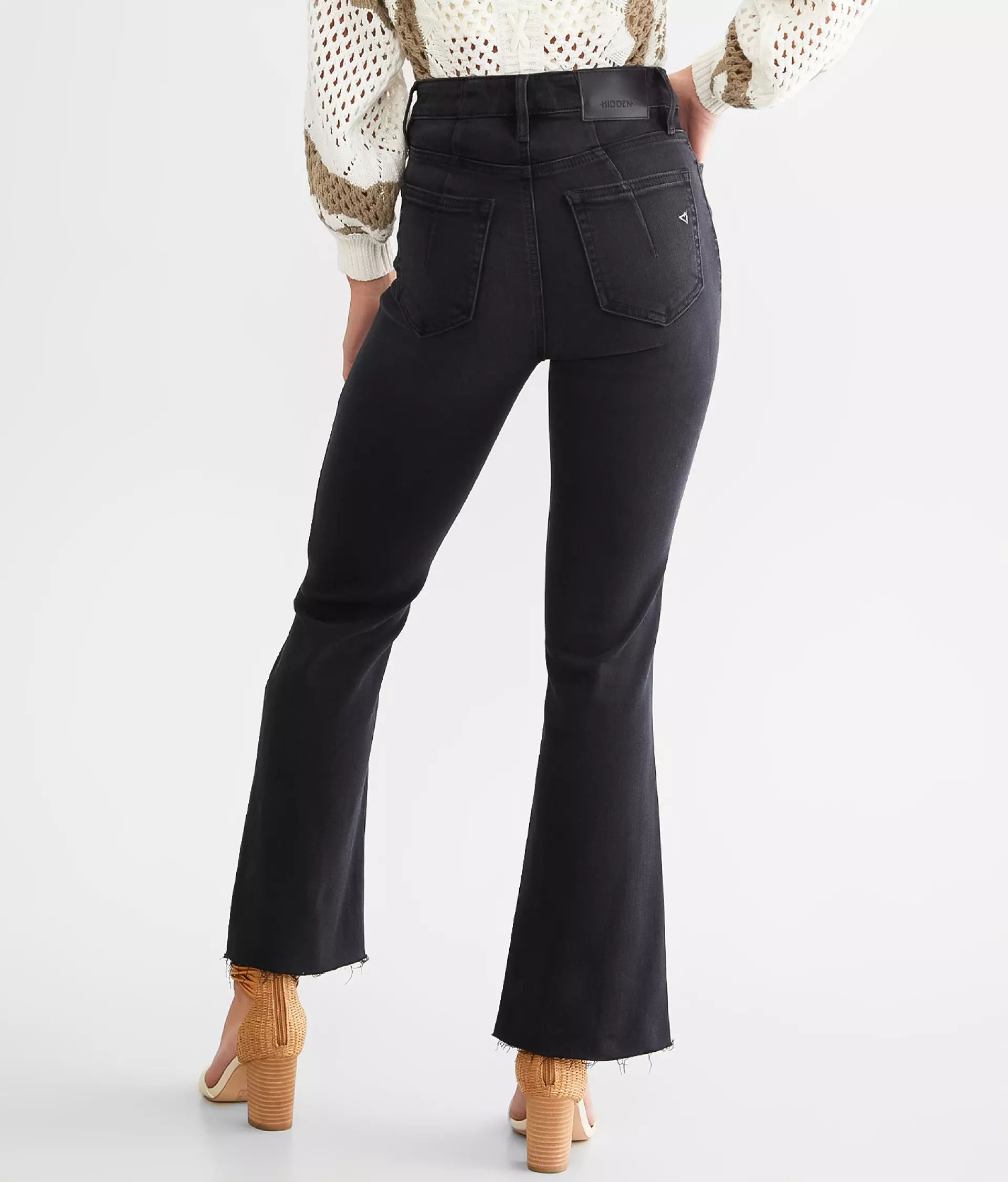 Happi Cropped Flare Stretch Jean | Buckle
