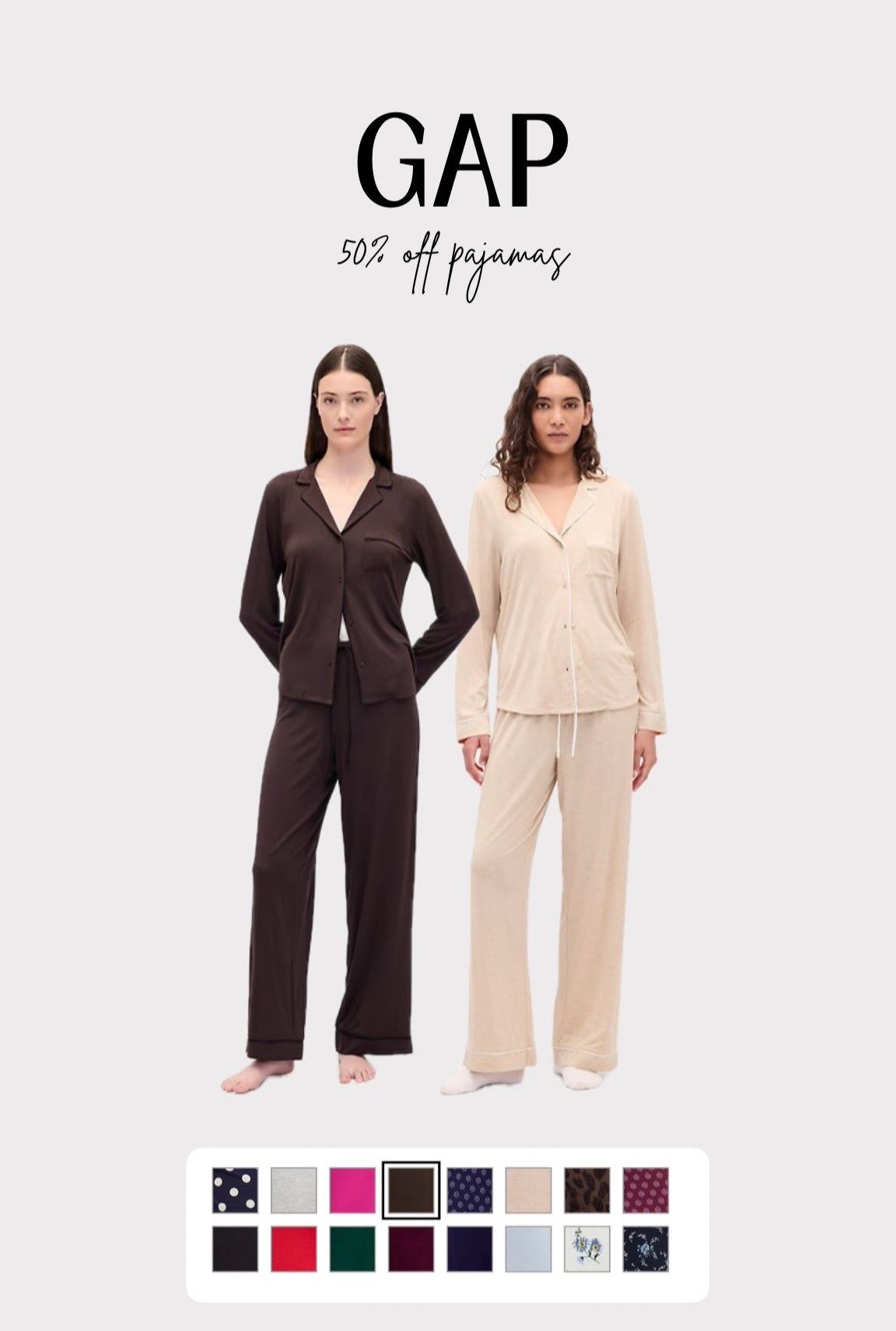 My favorite pajamas 50% off! Incredible quality. I’ve had mine for 2 years no peeling or fading after wash! Buttery soft & so worth it. Ordered two more 🫶🏻

#LTKFallSale #LTKSeasonal #LTKFindsUnder50