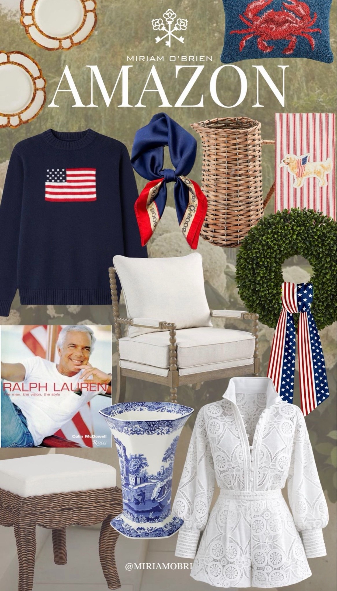 Americana Summer Edit

Follow me @miriamobrien on IG and TikTok 

#Amazon #AmazonHomeDecor #AmazonOutfit #AmazonAmericana

#LTKSeasonal #LTKOver40 #LTKHome