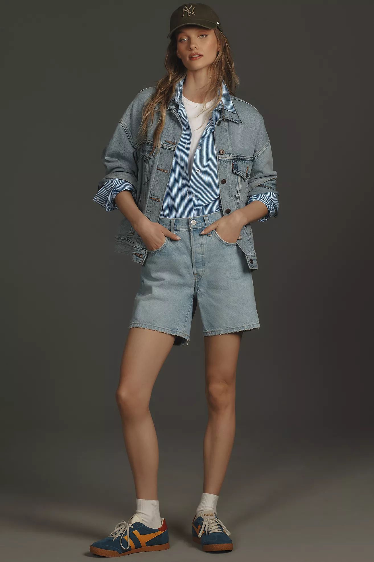 Hover your mouse over an image to zoom.185Complete The Look Levi's 501 Mid-Thigh ShortsLevi's(66)... | Anthropologie (US)