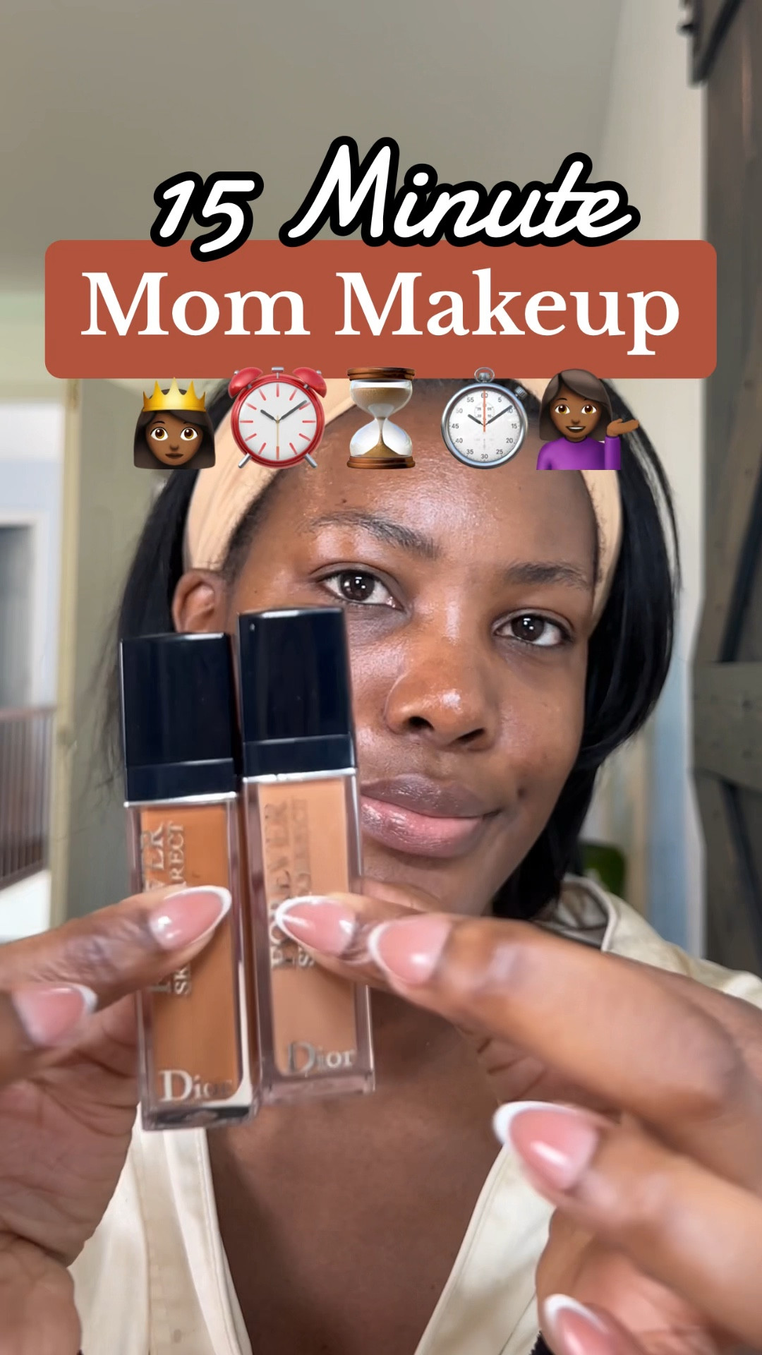 ⏱️ when you only have 15 minutes to do your makeup before your toddlers go completely feral 🤪🤸🏾‍♀️💄⏰ #mommakeup #summerlook #summermakeup #grwmmakeup 

#LTKBeauty #LTKSaleAlert #LTKSummerSales