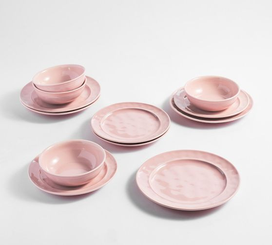 Cambria Handcrafted Stoneware Dinnerware Sets | Pottery Barn (US)