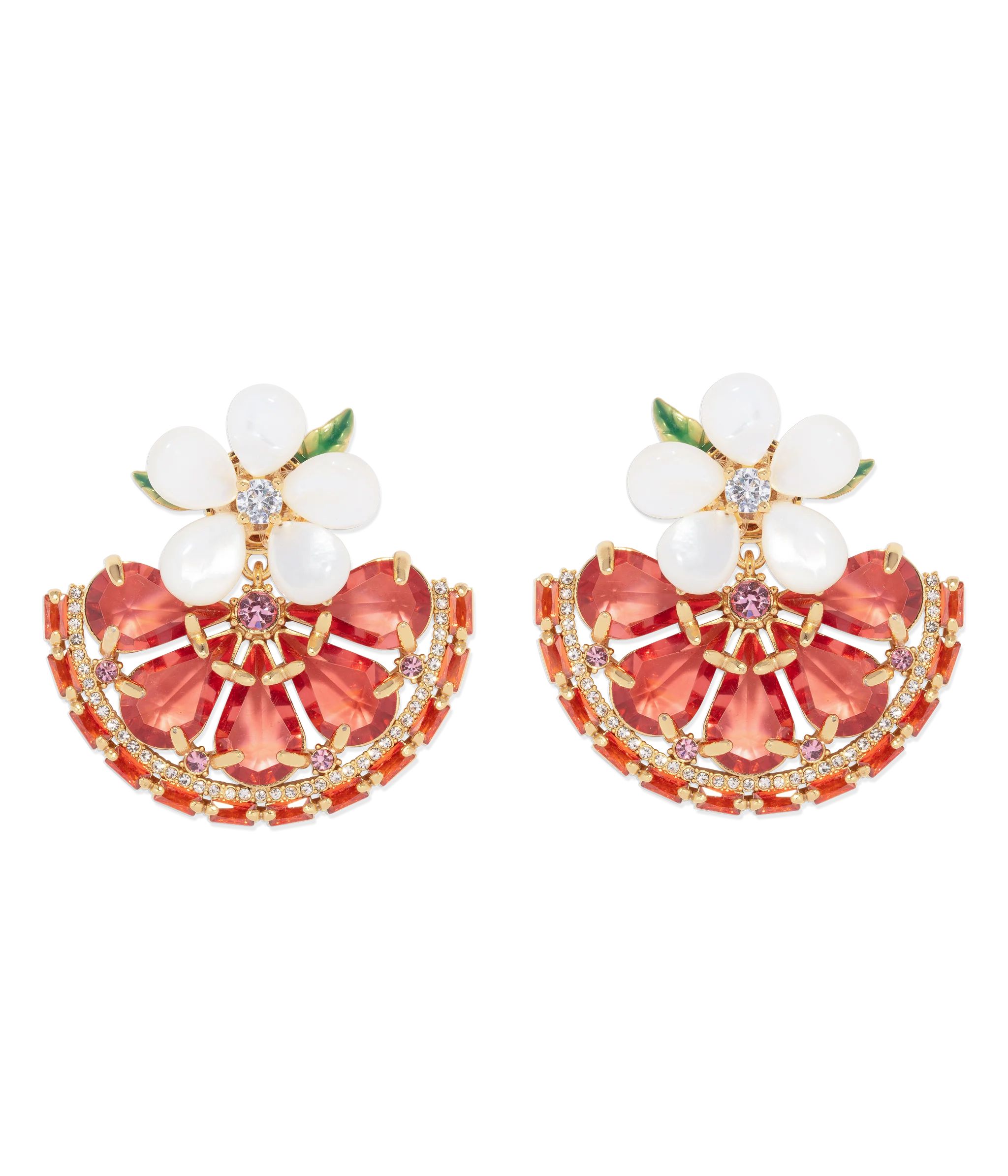 "Spritz Please" Orange Slice Earrings | Loren Hope Designs