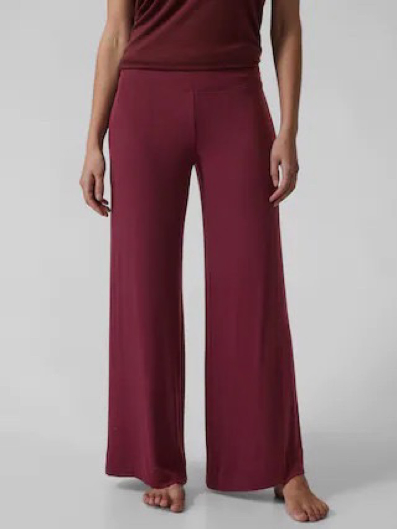 Athleta Sale! $19.99. Personally loving that wide leg pants are back in style. These come in 3 different colors. Perfect for lounging in at home on New Years Eve ✨

#LTKFind #LTKsalealert #LTKstyletip