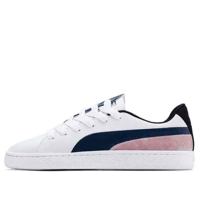 (WMNS) PUMA Basket Crush Paris 'White Blue Pink' 369598-02 | KICKS CREW