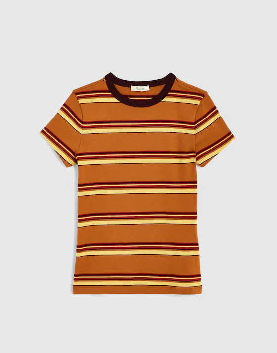 The '90s Crewneck Tee in Compact Cotton | Madewell
