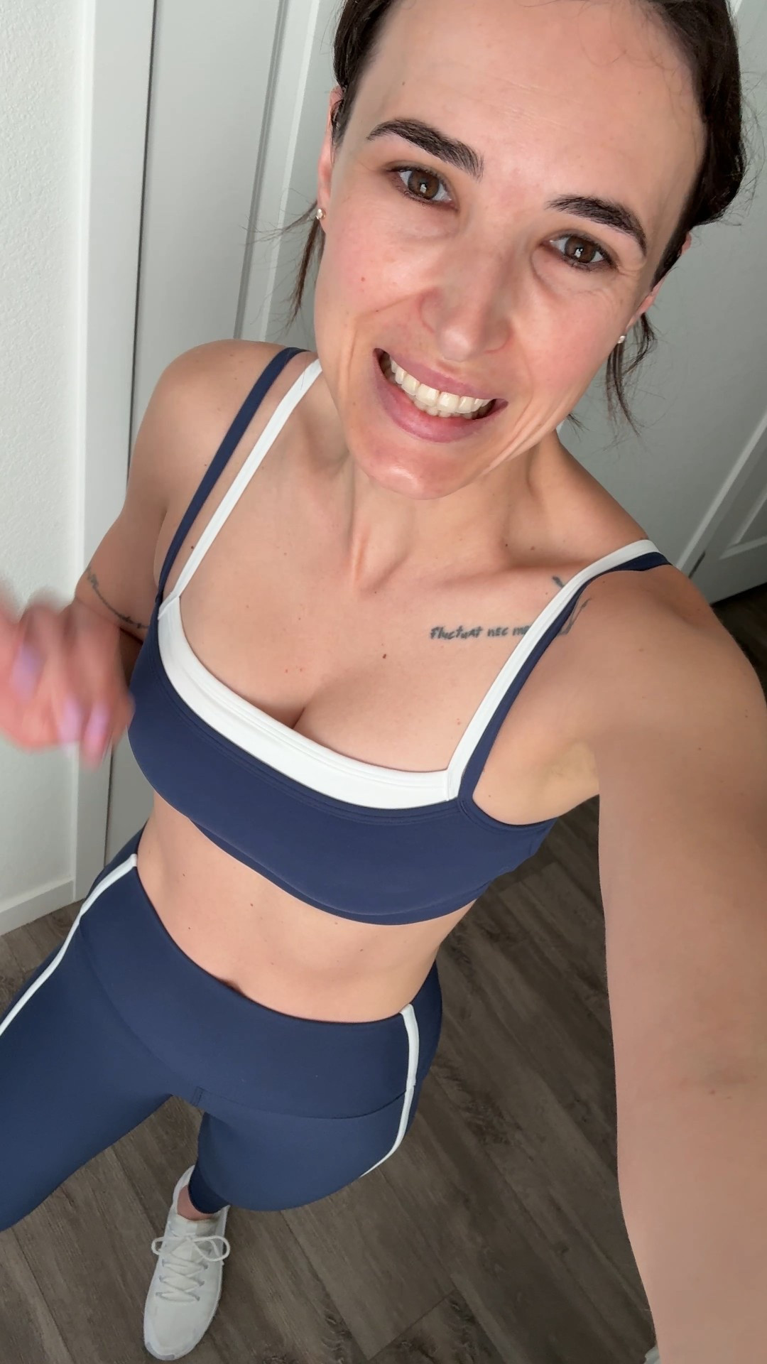 Wearing top and leggings size S. 
It fits true to size. 

#LTKActive #LTKSeasonal