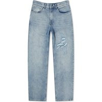 Danielle Guizio Women's Vintage Fit Denim Jean in Blue, Size Medium | END. Clothing | End Clothing (US & RoW)