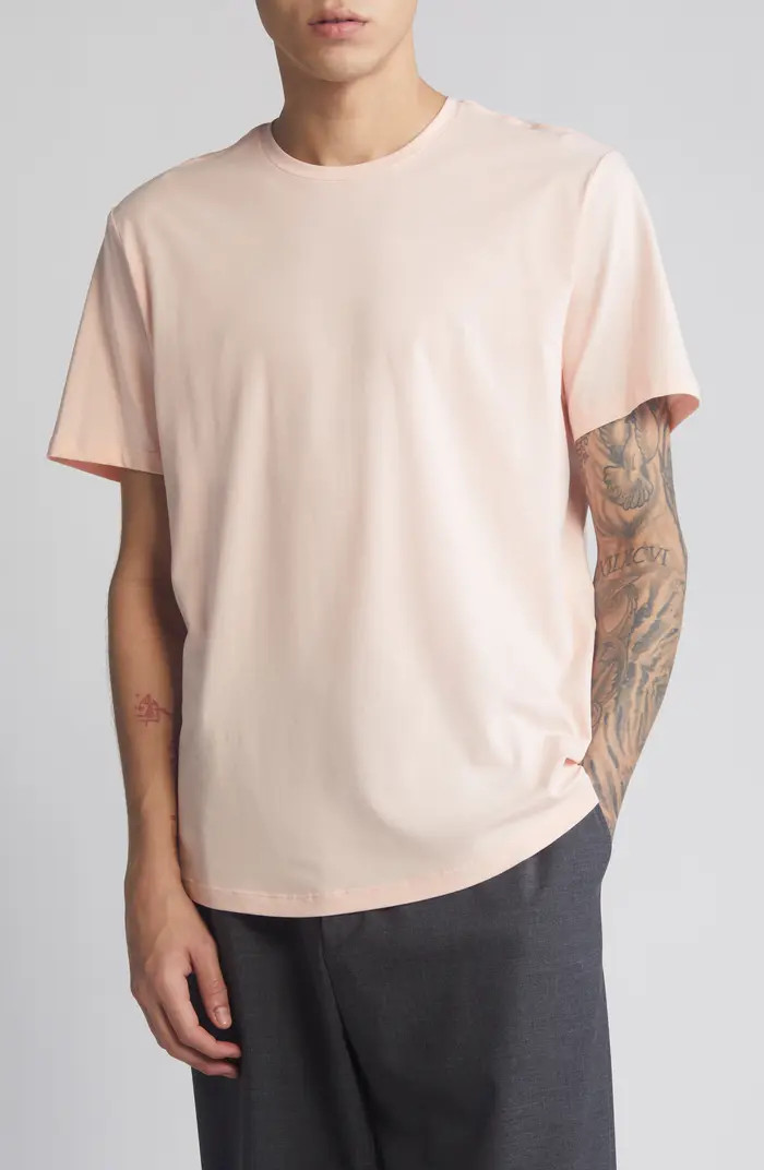 Open Edit Crewneck Stretch Cotton T-Shirt | Nordstrom | Nordstrom