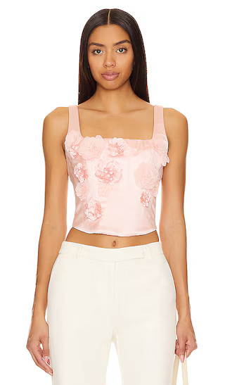 Lorelai Bustier in Rose Champagne | Revolve Clothing (Global)