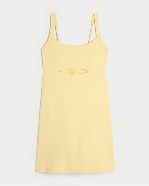 Gilly Hicks Active Recharge A-Line Cutout Dress | Hollister (US)