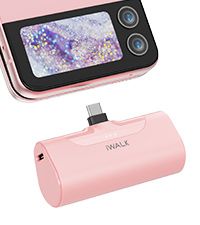 iWALK Mini Portable Charger for iPhone with Built in Cable, 3350mAh Ultra-Compact Power Bank Smal... | Amazon (US)