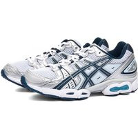 Asics Women's Gel-Nimbus 9 Sneakers in Pure Silver/French Blue, Size UK 7 | END. Clothing | End Clothing (US & RoW)