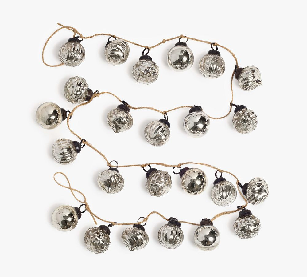 Mouth Blown Ornament Garland - 6' | Pottery Barn (US)