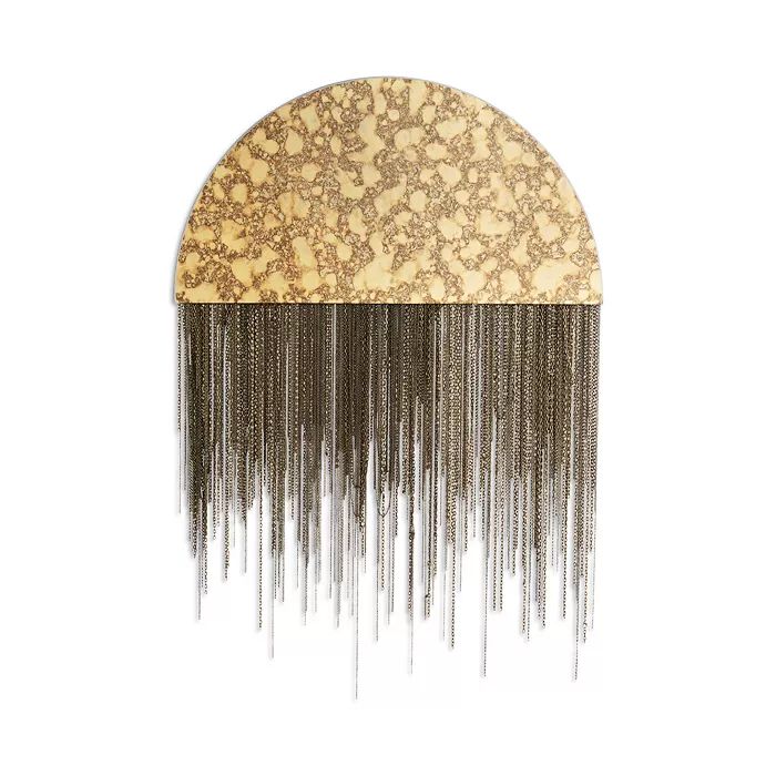 Aria Solo Half Circle Mirror with Brass Chain Fringe | Bloomingdale's (US)