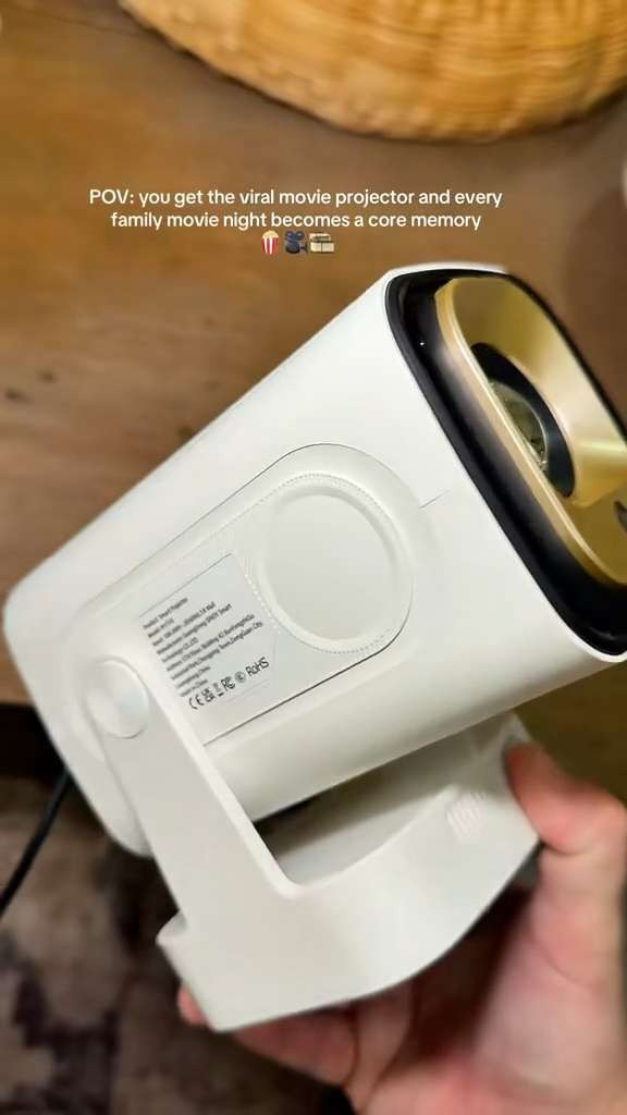 Family movie night just got the ultimate upgrade 😍🍿🎥 this smart tv projector connects to various streaming nights to bring you the magic of your favorite tv shows & movies. Autofocus makes it so easy to use and the picture is 👌🏼 #projector #smartprojector #miniprojector #movienight #holidaygiftguide @magicubestore 

 #LTKGiftGuide 

#LTKHome