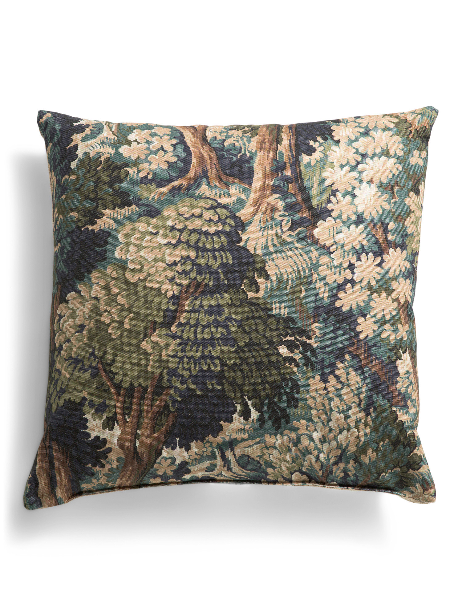 Made In Usa 22x22 Into The Woods Tapestry Oversized Pillow | TJ Maxx