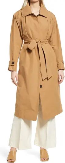 Women's Pleated Back Trench Coat | Nordstrom