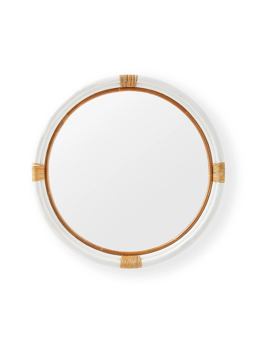 Montara Rattan Mirror | Serena and Lily