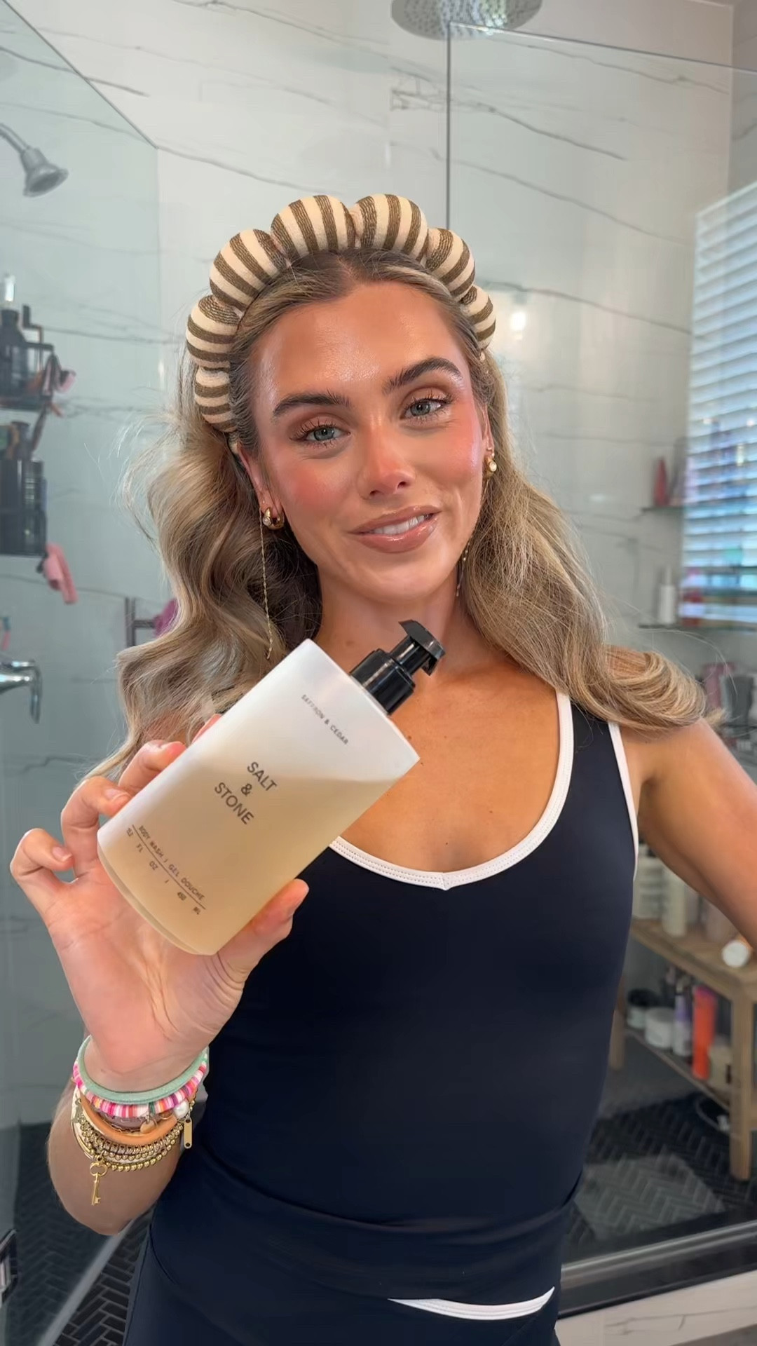 Salt and stone body wash. An aromatic gel cleanser infused with seaweed extracts and hyaluronic acid for a rich, hydrating lather that leaves skin soft and smooth @Salt & Stone

#LTKgrwm #LTKselfcare #LTKBeauty