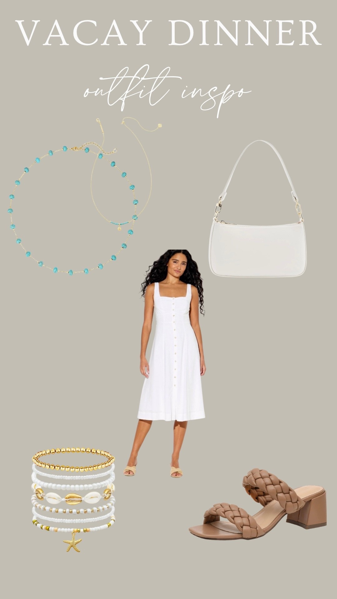 Summer vacation dinners are so special & fun! I’m loving this feminine white dress for this season😍🤍

#LTKSeasonal #LTKTravel
