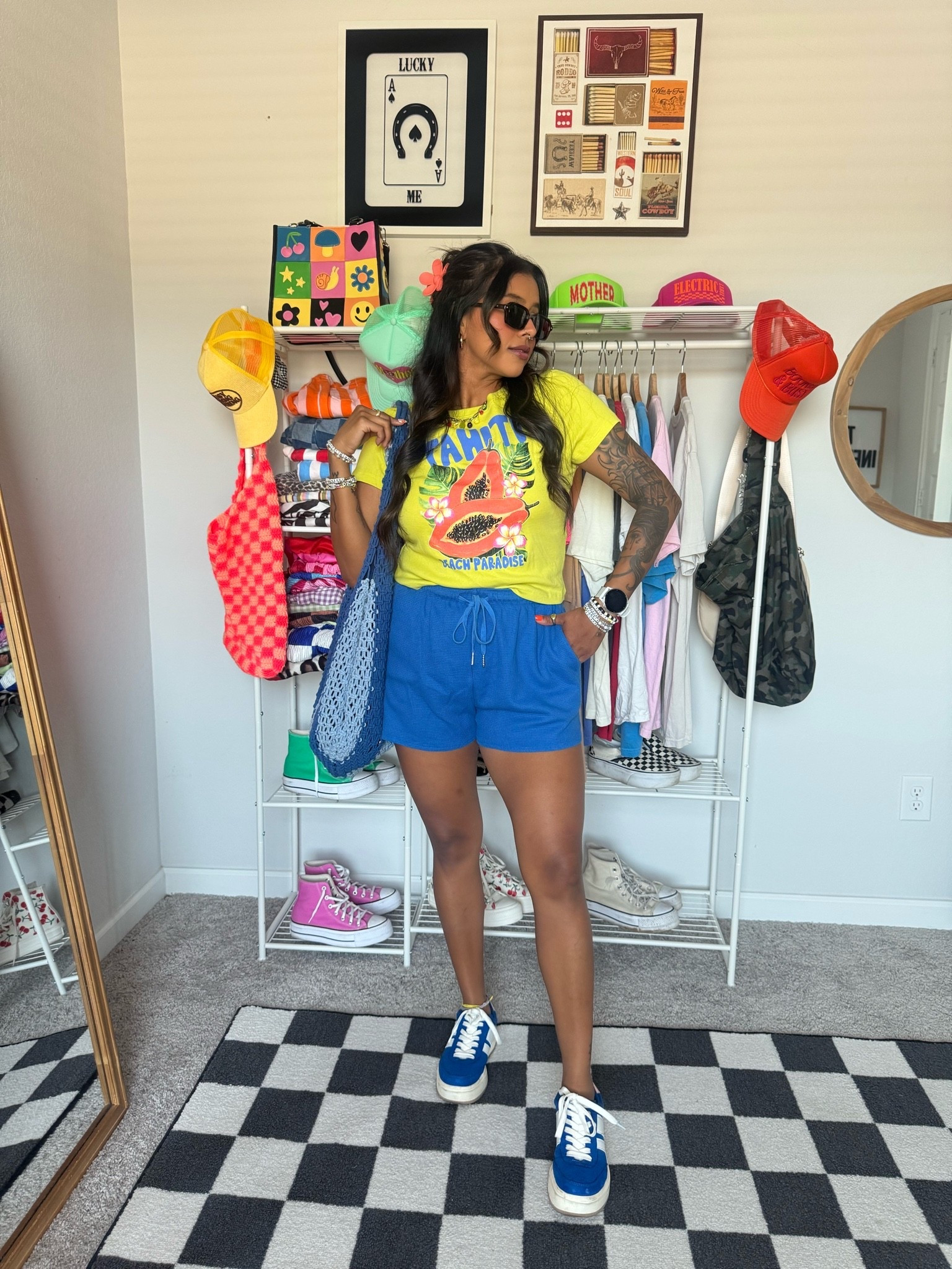 Summer outfit inspo! Wearing a size large in the tee!

#LTKgrwm #LTKootd