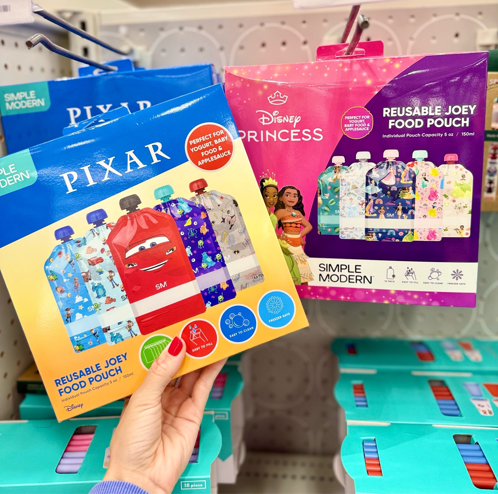 Kids reusable and refillable pouches!!! How perfect are these for the Summer in fun Pixar Cars + Toy Story prints and Disney Princess prints for the girls 😍🚗🎀👑
-
#target #targetfinds #targetmom #disneyprincess #toystory #pixarcars #lightningmcqueen #momfinds #momhacks #momfind

#LTKmomlife #LTKKids #LTKHome

#LTKmomlife