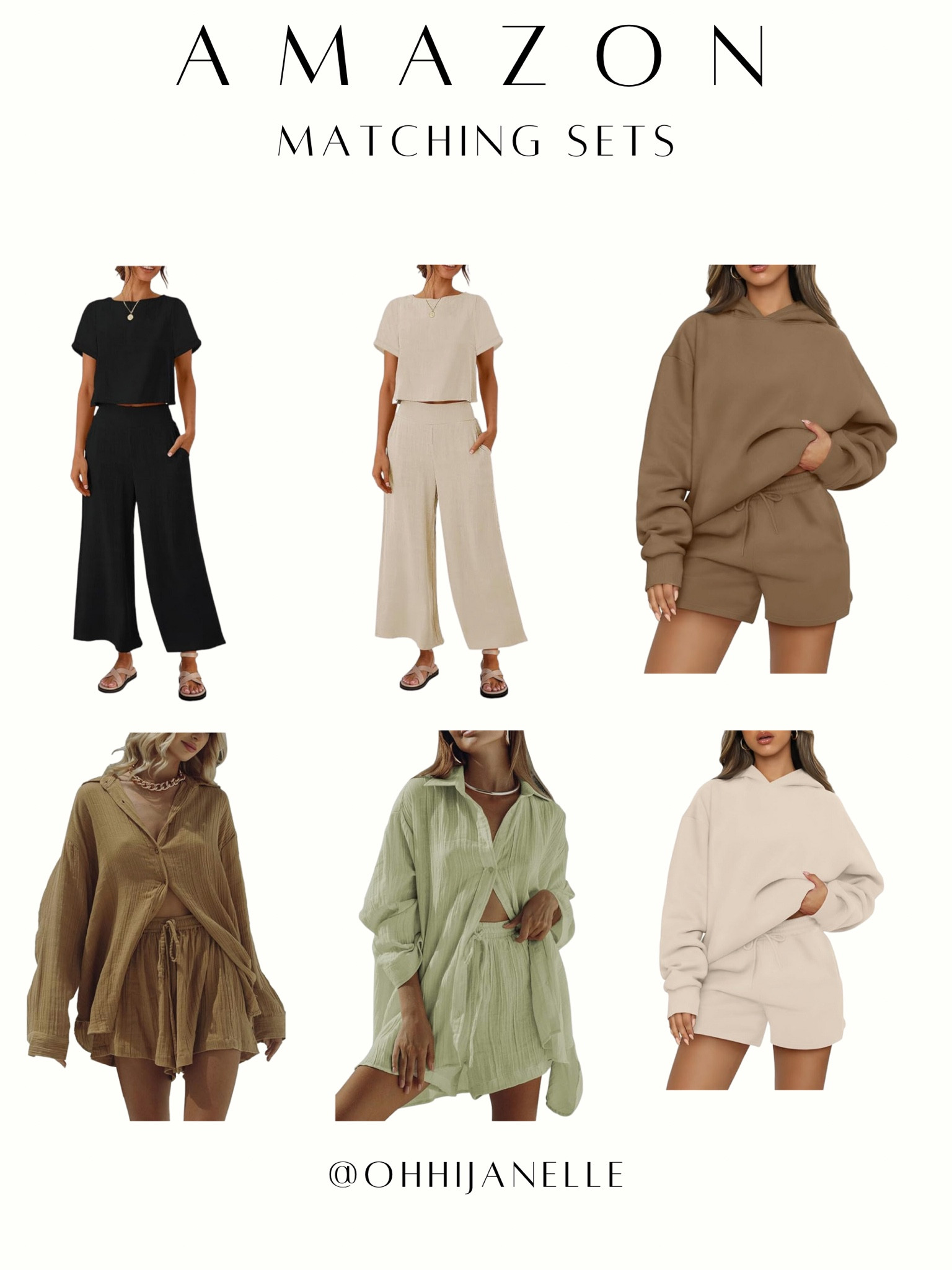 Who doesn’t love a matching set 

Matching set, lounge wear, outfit, outfit inspo, Amazon fashion, fashion finds

#LTKfindsunder100 #LTKU #LTKstyletip