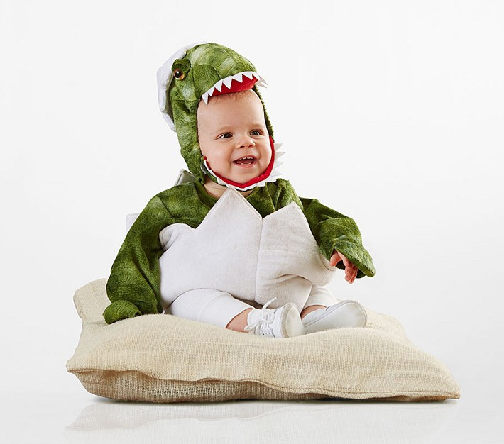 Baby Green Dinosaur Egg Halloween Costume | Pottery Barn Kids