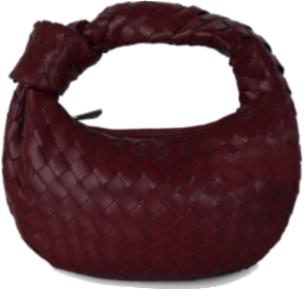 Fashion Knotted Small Top Handle Purse Clutch, Woven Handbags for Women, Woven Purse, Tote bag, H... | Amazon (US)