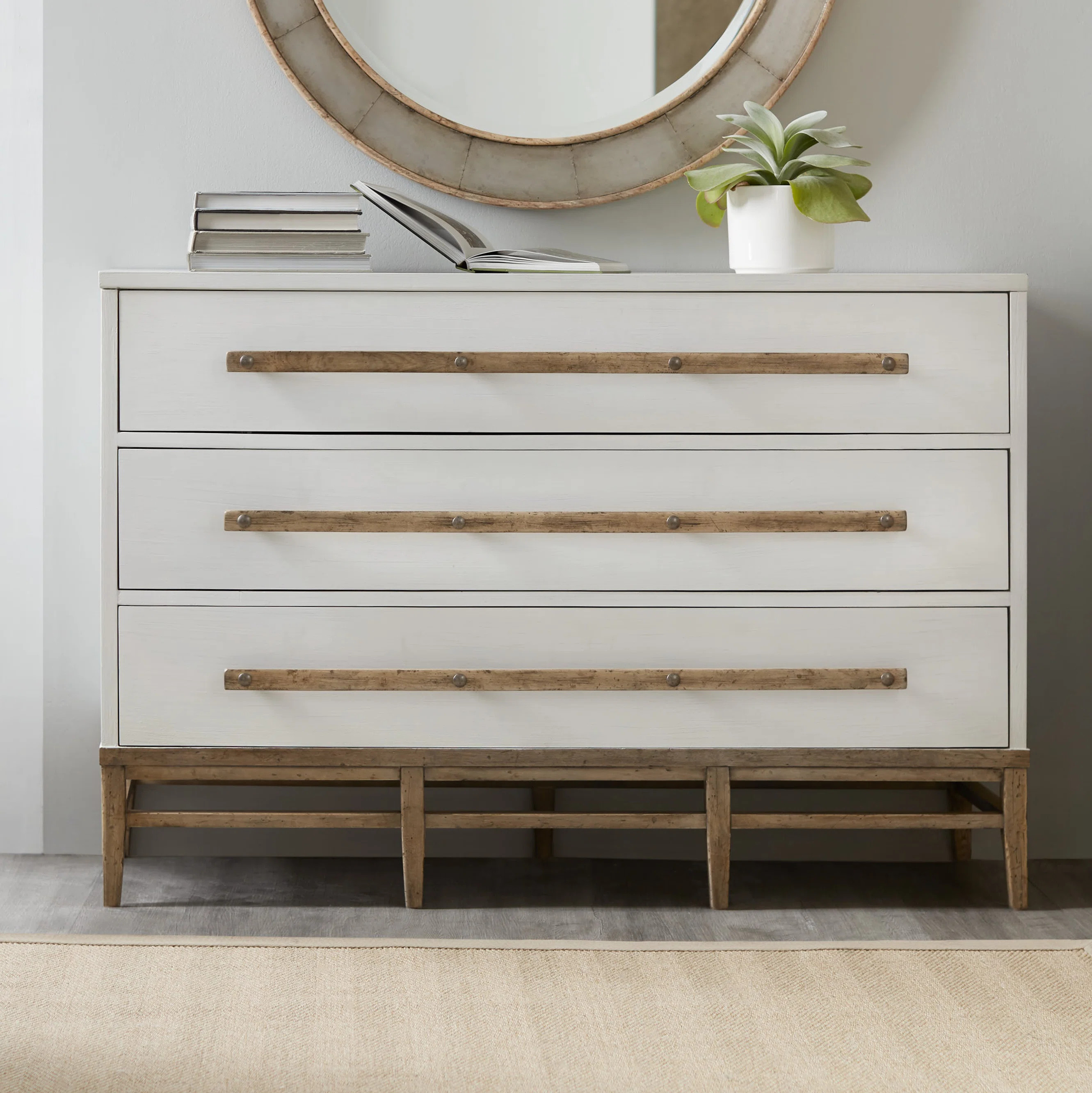 Urban Elevation Three-Drawer Bachelors Chest | Wayfair North America