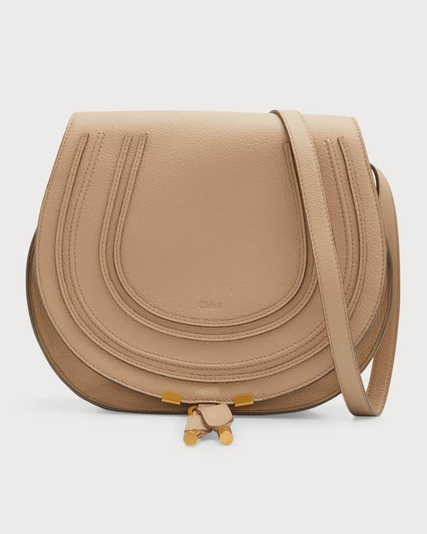 Chloe Marcie Medium Saddle Crossbody Bag | Neiman Marcus