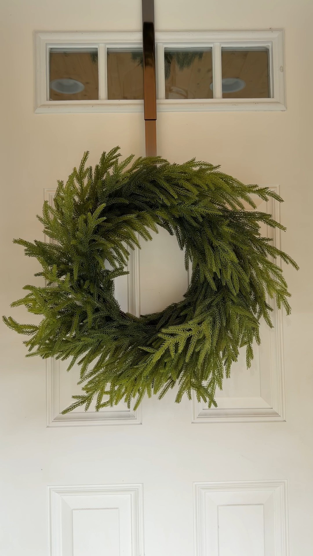 I’m really happy with this wreath. It’s under $35 and has nice faux branches. I thought I might need to add other branches or decorations but it’s really full and nice   

#LTKSeasonal #LTKFindsUnder50 #LTKHoliday