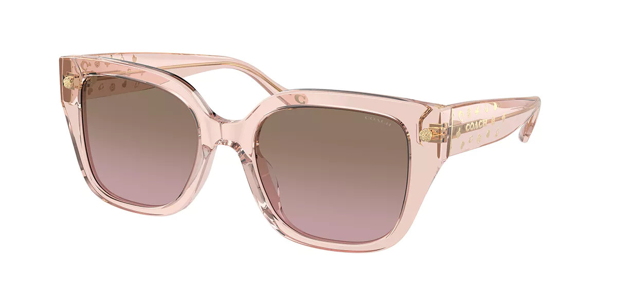 Coach HC8392U CR611 566814 Women’s Sunglasses Pink Size 53 | SmartBuyGlasses Global