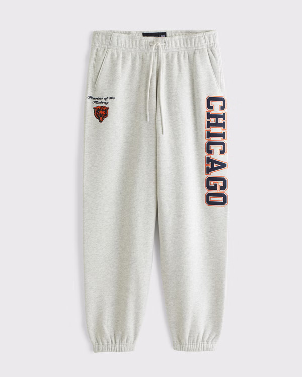 Chicago Bears Baggy Cinched Sweatpant | Abercrombie & Fitch (US)