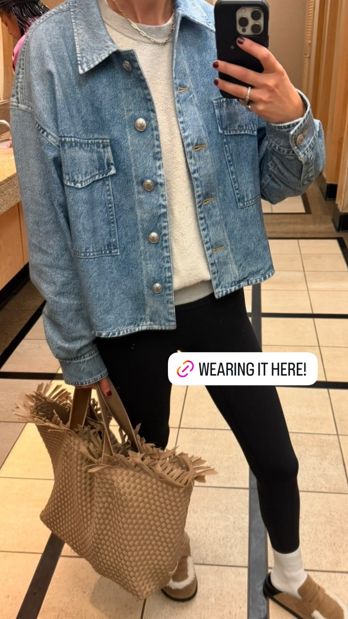 The jacket version of the viral sweatpant jeans! Looks like a real denim jacket but it’s actually soft knit and feels like a sweatshirt! 

#LTKSeasonal #LTKootd #LTKdayinmylife